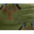 thumbnail image 4 of oneOone Georgette Viscose Fabric Bird & Tree Block Decor Fabric Printed BTY 42 Inch Wide, 4 of 4