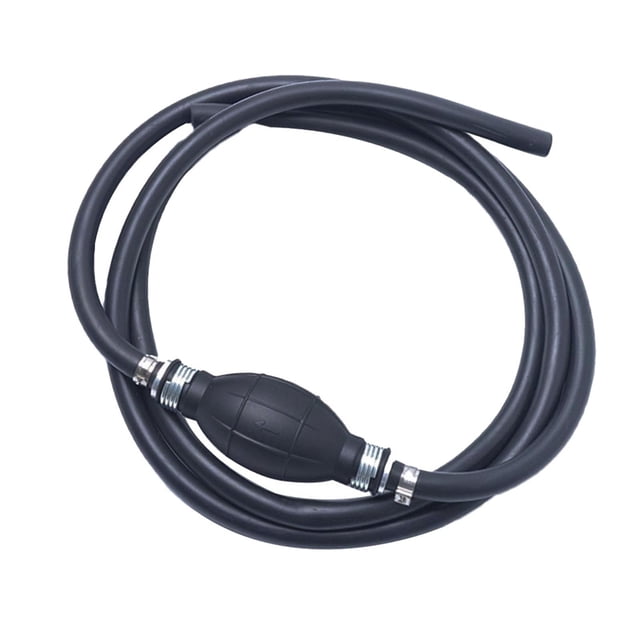 jinwen 8mm / 5/16'' Rubber Tank Fuel Gas Hose Line with Primer Bulb For Marine Boat RV