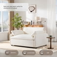 thumbnail image 3 of Canapé une place surdimensionnée Noble House avec coussins, fauteuil d'appoint extra large et profond, 3 of 8