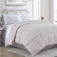 thumbnail image 1 of Couette Alternative en Duvet d'Oie Microfibre Matelassée Unie - Grand/camion de Lune, 1 of 6