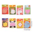 thumbnail image 3 of Cute Animal Sticky Notes Kawaii Removable Notepad Student School Supply Bookmark Memo Sticker Pupils Children Party Bags Filler Frog, 3 of 9