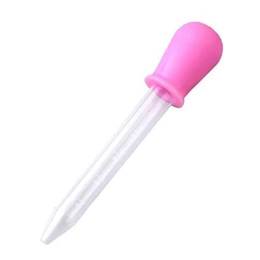 Clearance! beishanbush Uv Drip Adhesive 5Ml Infant Baby Liquid Feeding Graduated Pipette Home Supply One Size Pink