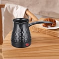 thumbnail image 4 of Tnarru Electric Coffee Pot Tea Kettle Turkish Coffee Maker for Camping Kitchen Cafe Black, 4 of 7