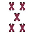 thumbnail image 1 of Maytalsory Bas Longs Épais et Confortables en Polyester Faciles à Assortir rose Rouge et Noir 5Set, 1 of 6