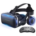 thumbnail image 1 of Casque Vr de Réalité Virtuelle Lunettes 3d avec Télécommande, 1 of 4