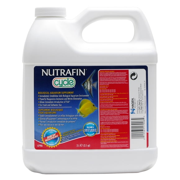 Nutrafin Cycle Biological Aquarium Supplement, 2 L (2.1 qt)