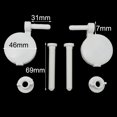 thumbnail image 2 of Bgsha 2PCS Toilet Pew Hinge Bolt Screw Fixing Accessories Kit Toilet Pew Accessories, 2 of 9