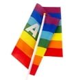 thumbnail image 3 of Mini Drapeau de Paix Drapeau Pacifiste Arc-en-Ciel Drapeau de Paix Tenu à la Main 50/100Pcs Mini Drapeau de Paix Drapeau Pacifiste Arc-en-Ciel Drapeau de Paix Tenu à la Main en Polyester, 3 of 8