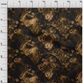 thumbnail image 3 of oneOone Polyester Spandex Brown Fabric Damask Sewing Craft Projects Fabric Prints By Yard 56 Inch Wide, 3 of 4