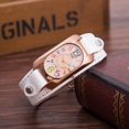 thumbnail image 4 of HBFAGFB Women's Watch Quartz Leather Strap Rectangular Colored Digital Watch Cute Dress E, 4 of 6