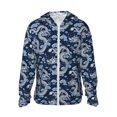 thumbnail image 1 of Lsque Dragons Pattern UPF 50+ Lightweight Sun Protection Men's Women's Long Sleeve Shirt, Hoodie Performance -Large, 1 of 7