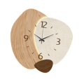 thumbnail image 3 of Lipstore Horloge Murale 3 Niveaux d'Éclairage Réglables pour Chambre Restaurant Bureau, 3 of 8