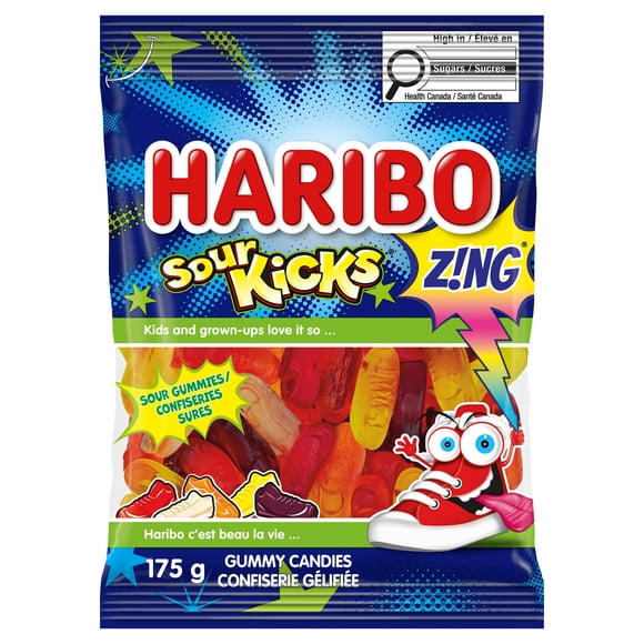 Haribo Sour Kicks, No Artificial Colours