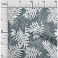 thumbnail image 2 of oneOone Georgette Viscose Gray Fabric Tropical Craft Projects Decor Fabric Printed By The Yard 42 Inch Wide, 2 of 4