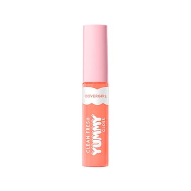 COVERGIRL Clean Fresh Yummy Gloss infused with Hyaluronic Acid and naturally-derived Antioxidants, clean, vegan and gluten-free