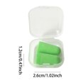 thumbnail image 3 of YWIYIUD Lot de 6 Bouchons d'Oreilles Réutilisables 1 Po, Bouchons d'Oreilles Souples Bouchons d'Oreilles en Mousse avec Étui de Rangement en Plastique, Bouchons d'Oreilles pour Dormir, Boîte Portable de Voyage pour Bouchons d'Oreilles, 3 of 8