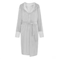 thumbnail image 1 of LSLJS Peignoir Unisexe d'Hiver pour Femmes Allongé en Peluche, Peignoir à Manches Longues, Manteau à Capuche, Peignoirs Cadeaux pour Femmes, 1 of 5