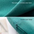 thumbnail image 4 of mmirethe Round Cushion Pads Wide Application Polyester And Memory Cotton Soft And Comfortable Skin Friendly blackish green 40cm 1Set, 4 of 6