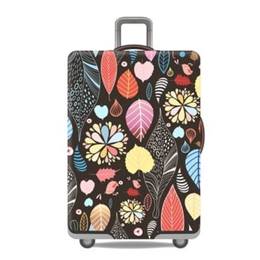 Travel Luggage Cover Suitcase Protector Fits 26-28 Inch Luggage, Elastic Protective Baggage Covers (L)