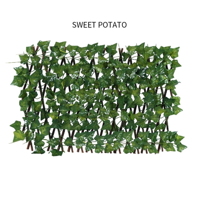 Dvkptbk Artificial Fence Expanding Fence Retractable Fence, Artificial Garden Fence Protected Home Decor