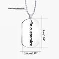 thumbnail image 3 of QIPOPIQ Porte-Clés en Solde Cadeau pour Petit-Fils Collier en Acier Inoxydable Mode Porte-Clés Cadeaux pour Elle, 3 of 3