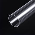 thumbnail image 3 of Unique Bargains 2 Pcs Tuyau Rigide en PVC Transparent 36mm ID x 38mm x 0.5m Tube Rond, 3 of 5