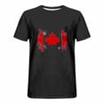 thumbnail image 3 of Styesk T-Shirts pour Homme Imprimé Col Rond Décontracté Mode Manches Courtes Chemisiers Col Rond Chemises, 3 of 5