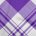 thumbnail image 1 of oneOone Rayon Purple Fabric Tartan Craft Projects Decor Fabric Printed By The Yard 56 Inch Wide, 1 of 4