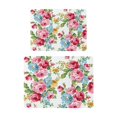 thumbnail image 2 of Coffee Bar Mat Accessories For Countertop Flower Absorbent Hide Stain Rubber Dish Drying Mats For Kitchen Counter Draining Pad Decor Gift Fit Under Coffee Maker, 2 of 9