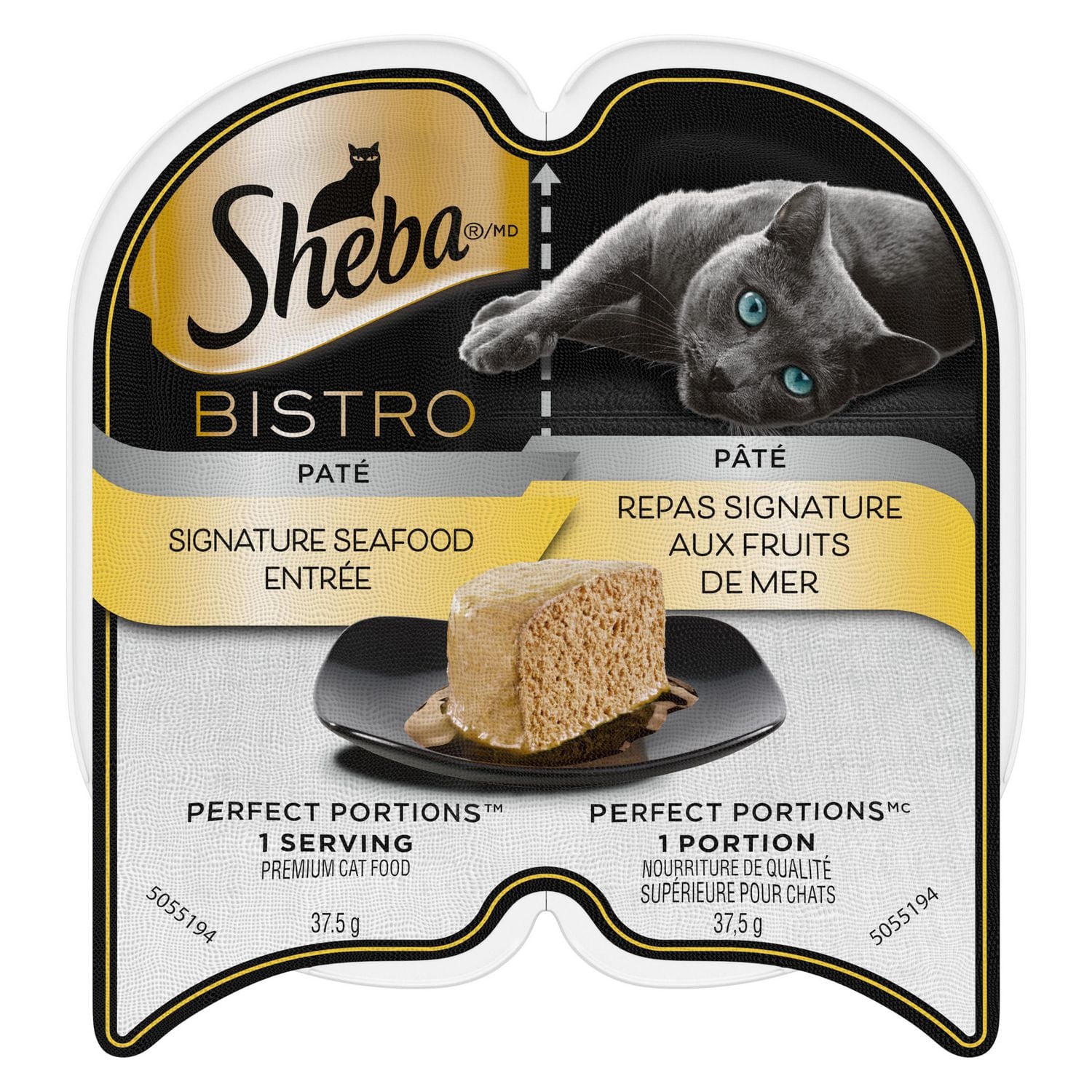 Sheba Bistro Perfect Portions Signature Seafood Adult Wet Cat Food Paté