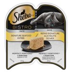 Sheba Bistro Perfect Portions Signature Produits de la mer Adultes Wet Cat Food Paté