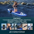 thumbnail image 3 of Bestway Hydro-Force Oceana Inflatable Stand-Up Paddle Board and Kayak Set, 3 of 12