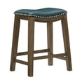 thumbnail image 4 of Topline Home Furnishings Counter Height Stool, Faux Leather, 4 of 5