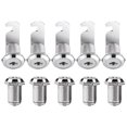 thumbnail image 1 of Xingzhi Locks For Home plistic Easy To Install Silver Comes With 2 Keys Locker Lock 5pcs 25mm, 1 of 6