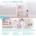 thumbnail image 4 of Regalo Extra Tall Walk Through Baby Gate, 4 of 11