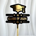 thumbnail image 2 of Kitchen Cake Inserts 2025 Graduation Season Acrylic Cake Card Happy Graduation Cake Decoration Party Supplies, Kitchen Cake inserts, 2 of 4