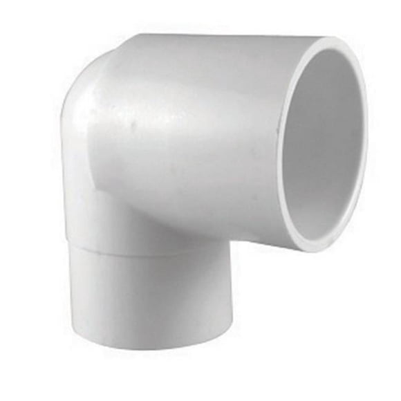 Schedule 40 PVC Pressure 90-Degree Street Elbow, White, 3/4 In. - PVC 02304 0600HA
