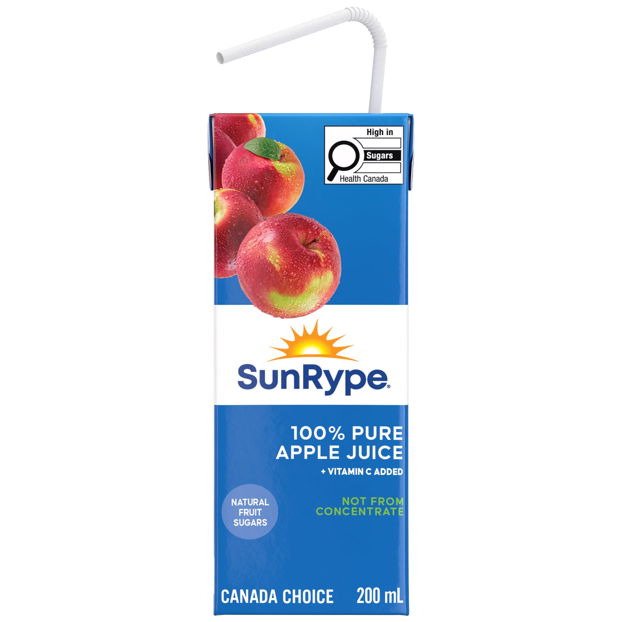 SunRype Boîtes de Jus de Pomme Pur 5 x 200 ml