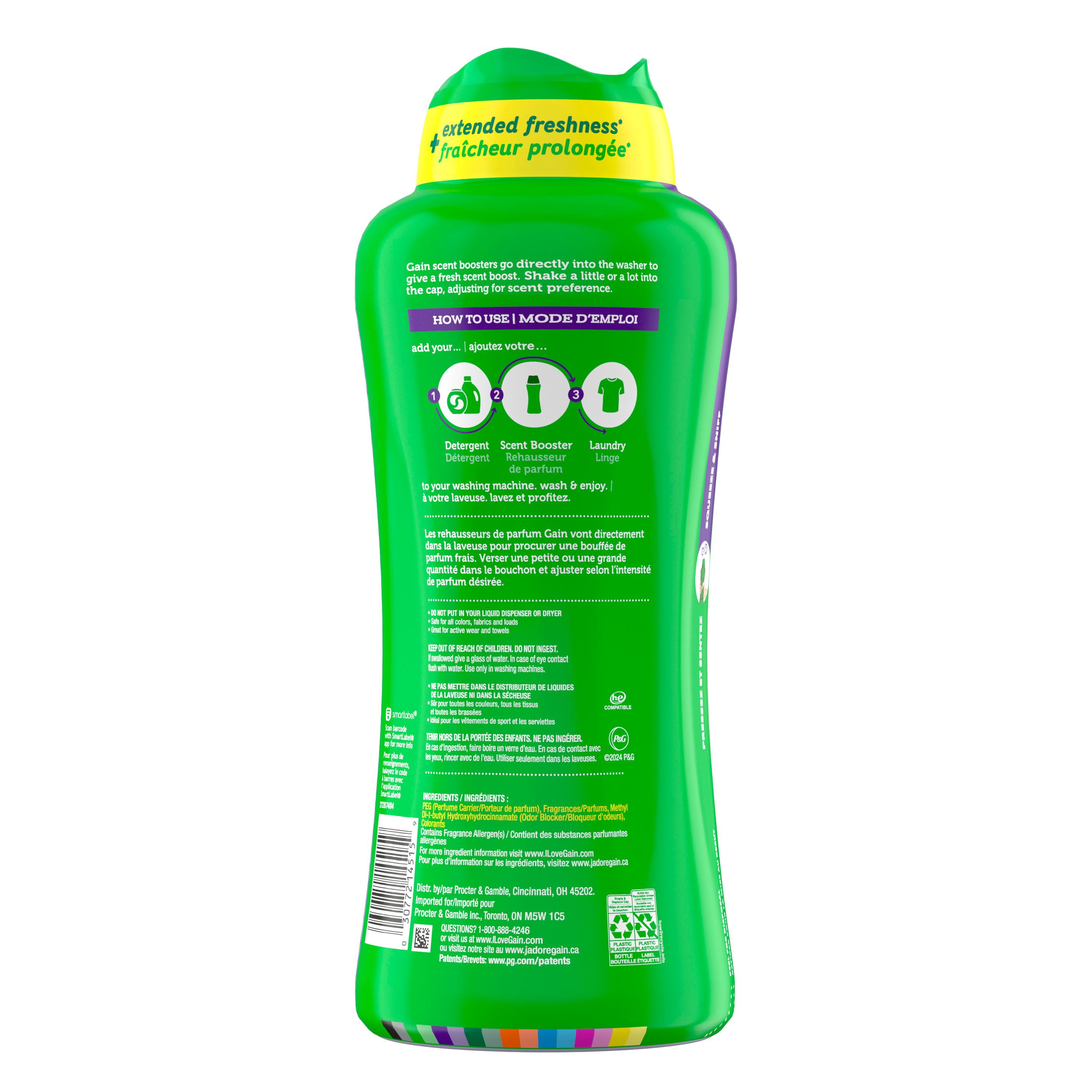 Gain Laundry Scent Booster, Moonlight Breeze Scent, 853 g