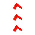 thumbnail image 1 of Decodeary Casquette Polyvalente en Caoutchouc Durable pour Moto pour Accessoire Rouge 3Set, 1 of 6