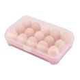 thumbnail image 1 of XZNGL Useful Refrigerator Eggs Storage Box 15 Eggs Holder Food Storage Container Case, 1 of 7