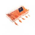 thumbnail image 2 of 160x Snowman Miniature Carrot Noses Snowmen Nose Orange for Crafting, 2 of 7