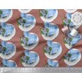 thumbnail image 3 of Soimoi Poly Georgette Fabric Tropical Flower & Heart Printed Fabric 1 Yard 42 Inch Wide, 3 of 3