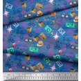 thumbnail image 3 of Soimoi Velvet Fabric Camera,Hat & Briefcase Travel Fabric Prints by Yard 58 Inch Wide, 3 of 4