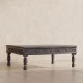 thumbnail image 2 of Maven Lane Emin Table Basse Rectangulaire en Bois Fait Main, Fini Gris, 2 of 8