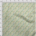 thumbnail image 4 of oneOone Cotton Poplin White Fabric Florals Sewing Material Print Fabric By The Yard 42 Inch Wide, 4 of 4