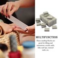 thumbnail image 4 of Becaristey 50 Pieces Mini Files Block Manicure Nail Art Polishing Buffer Tools Gray, 4 of 6