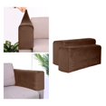 thumbnail image 3 of 2 Pcs Housse d'Accoudoir de Canapé Polyester Protecteur de Meubles pour Kaki, 3 of 7