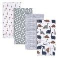 thumbnail image 1 of Gerber Childrenswear - Flannel Receiving Blanket - Dino Time, 1 of 1