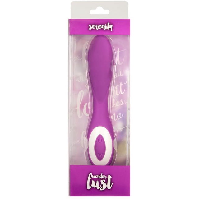 BMS Wonderlust Serenity Rechargeable G-Spot Vibrator, Purple
